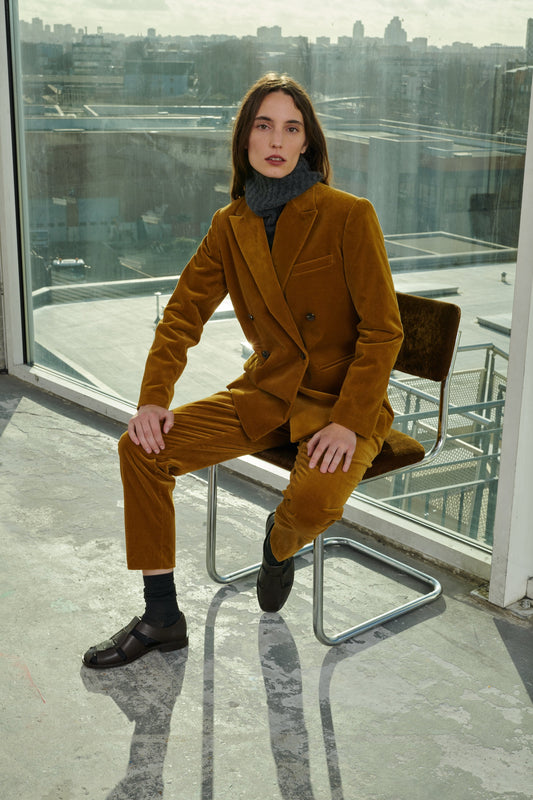 TROUSERS VIANNEY BRONZE