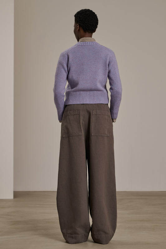 Trousers Vagabond - Parma Grey - Cotton - Women