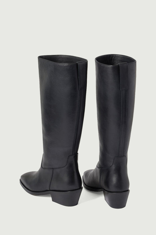 Bergam Boots - Black - Leather - Women
