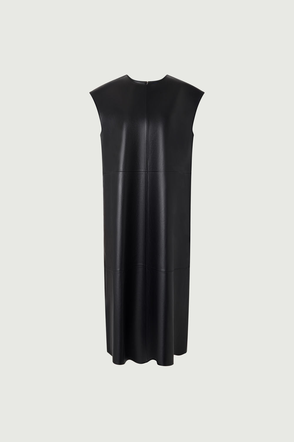 Sofia dress - Black - Leather - Women