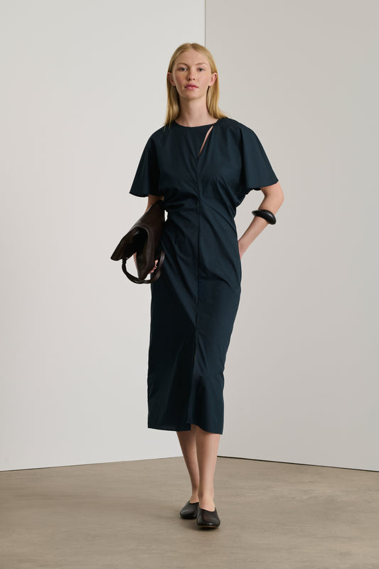 Ella dress - Midnight Blue - Cotton - Women