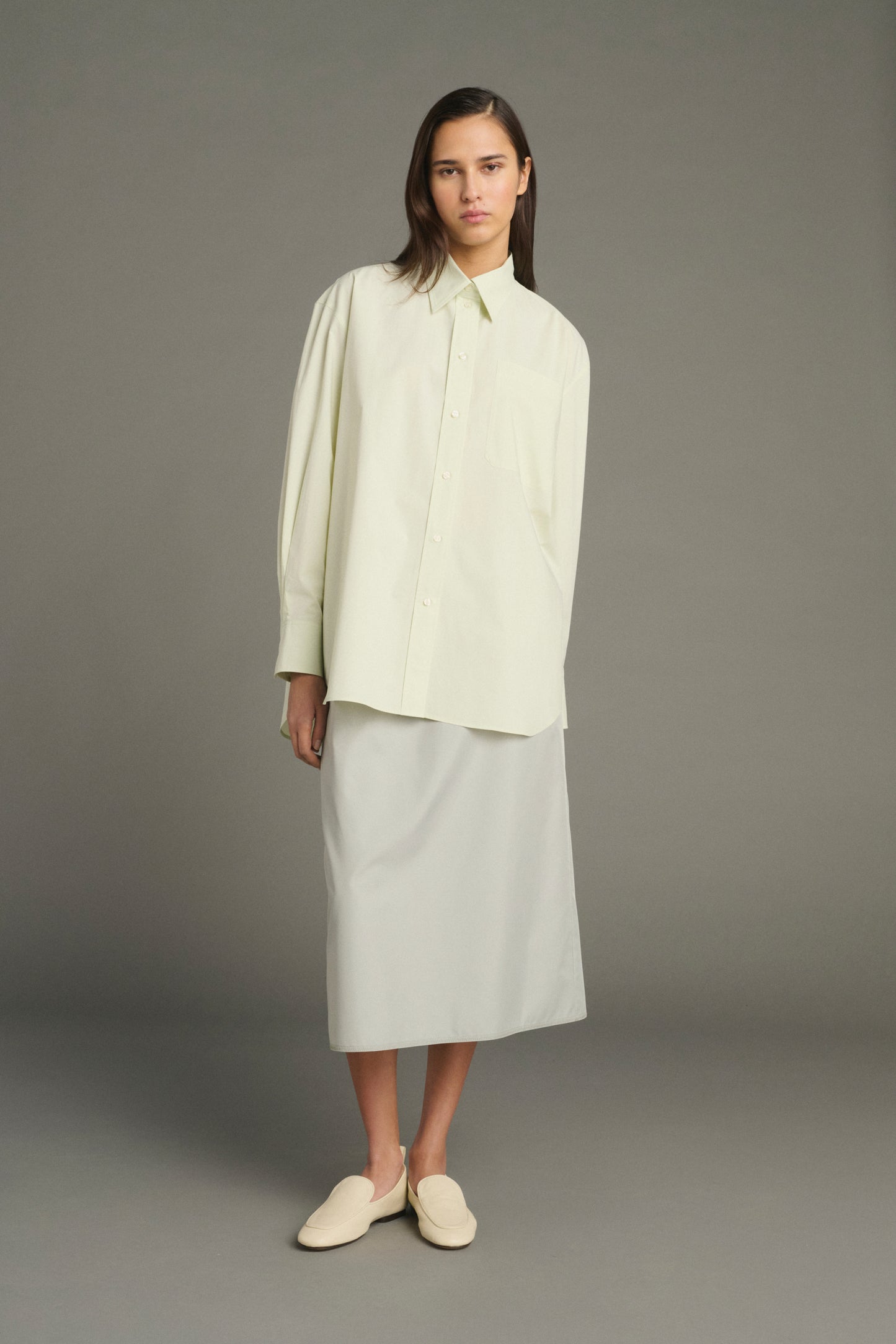 Carlotta shirt - Pale Green - Cotton - Women