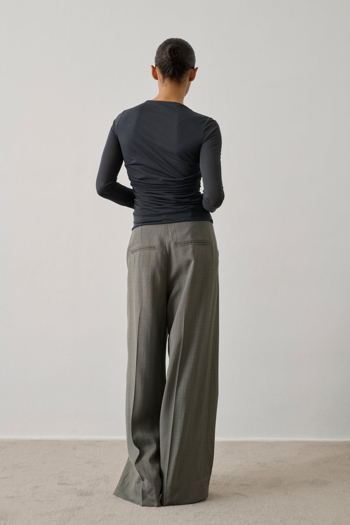 Pantalon Hippolyte - Gris - Femme vue 4