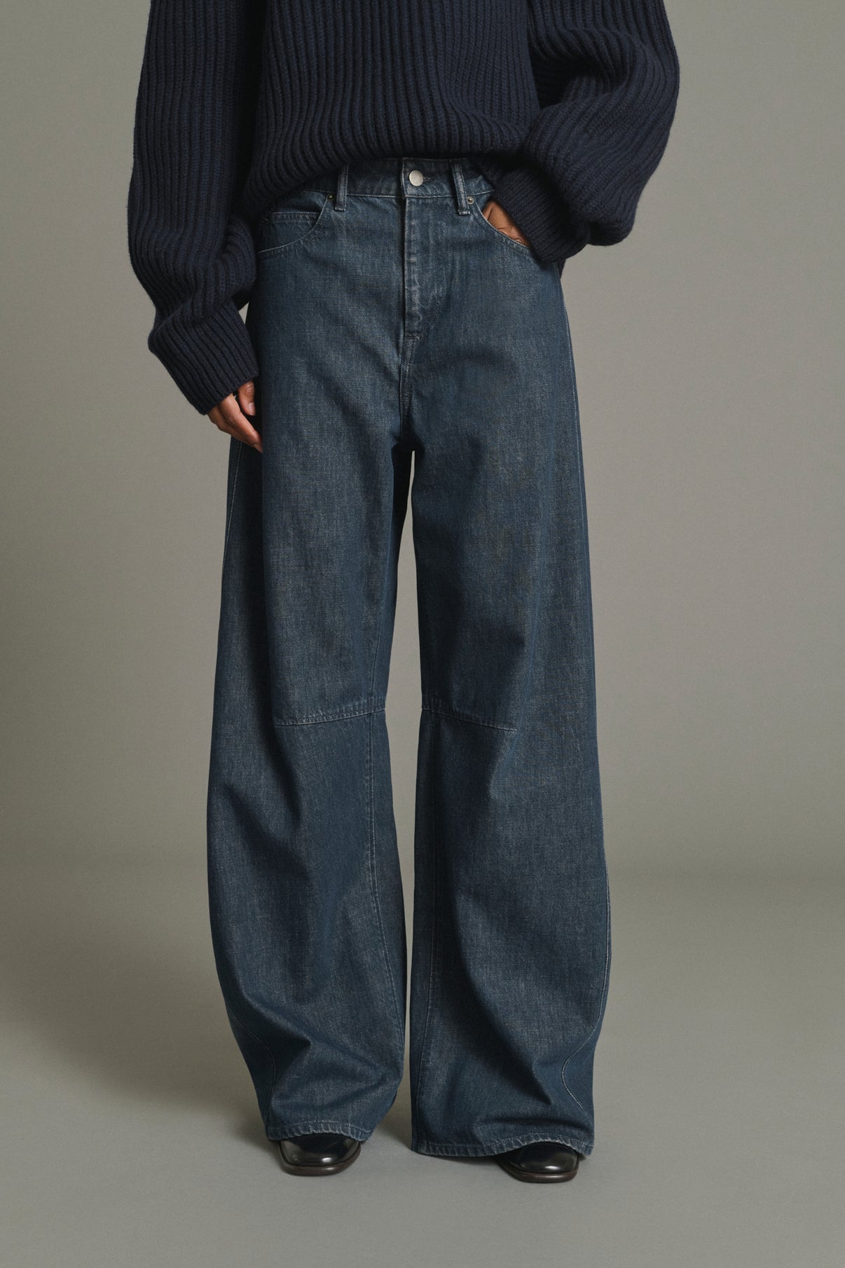 Jeans Gaspard - Bleu Gris - Cotton - Women vue 3
