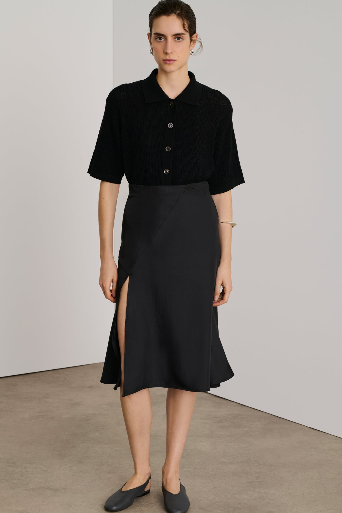 Danemark Skirt - Black - Women vue 1