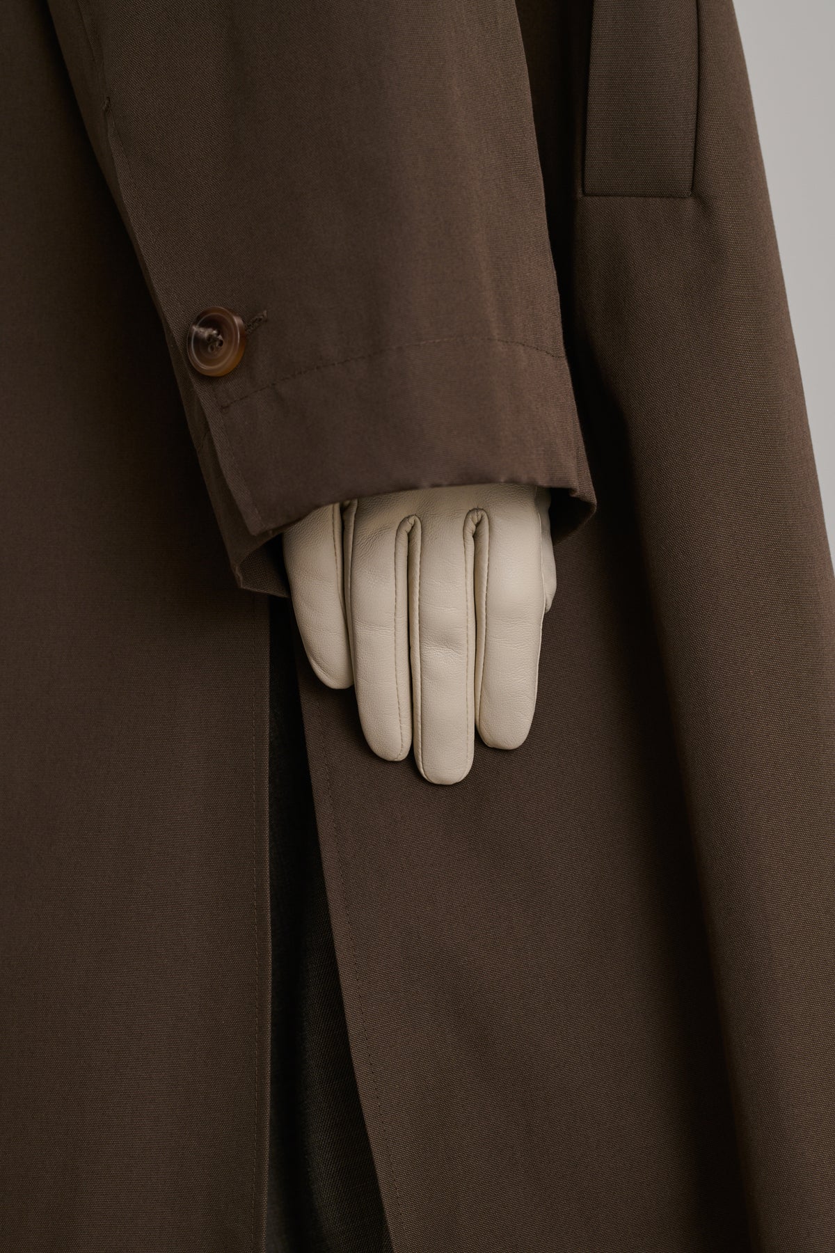 Bellem Gloves - Ivory - Leather - Women vue 2