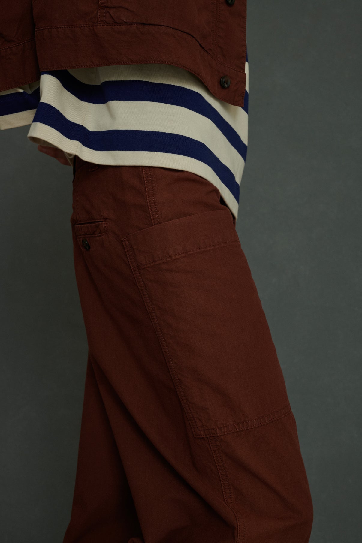 Pantalon Andorre - Terracotta - Coton - Femme vue 4