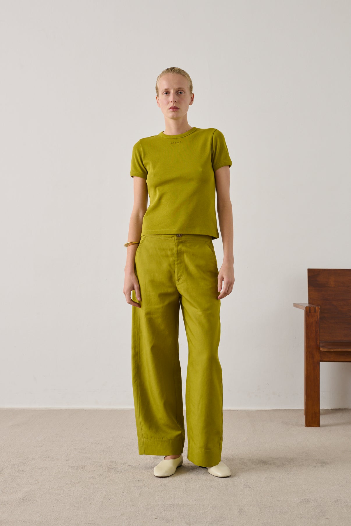 Tee-Shirt Aristide - Absinthe - Coton - Femme vue 1