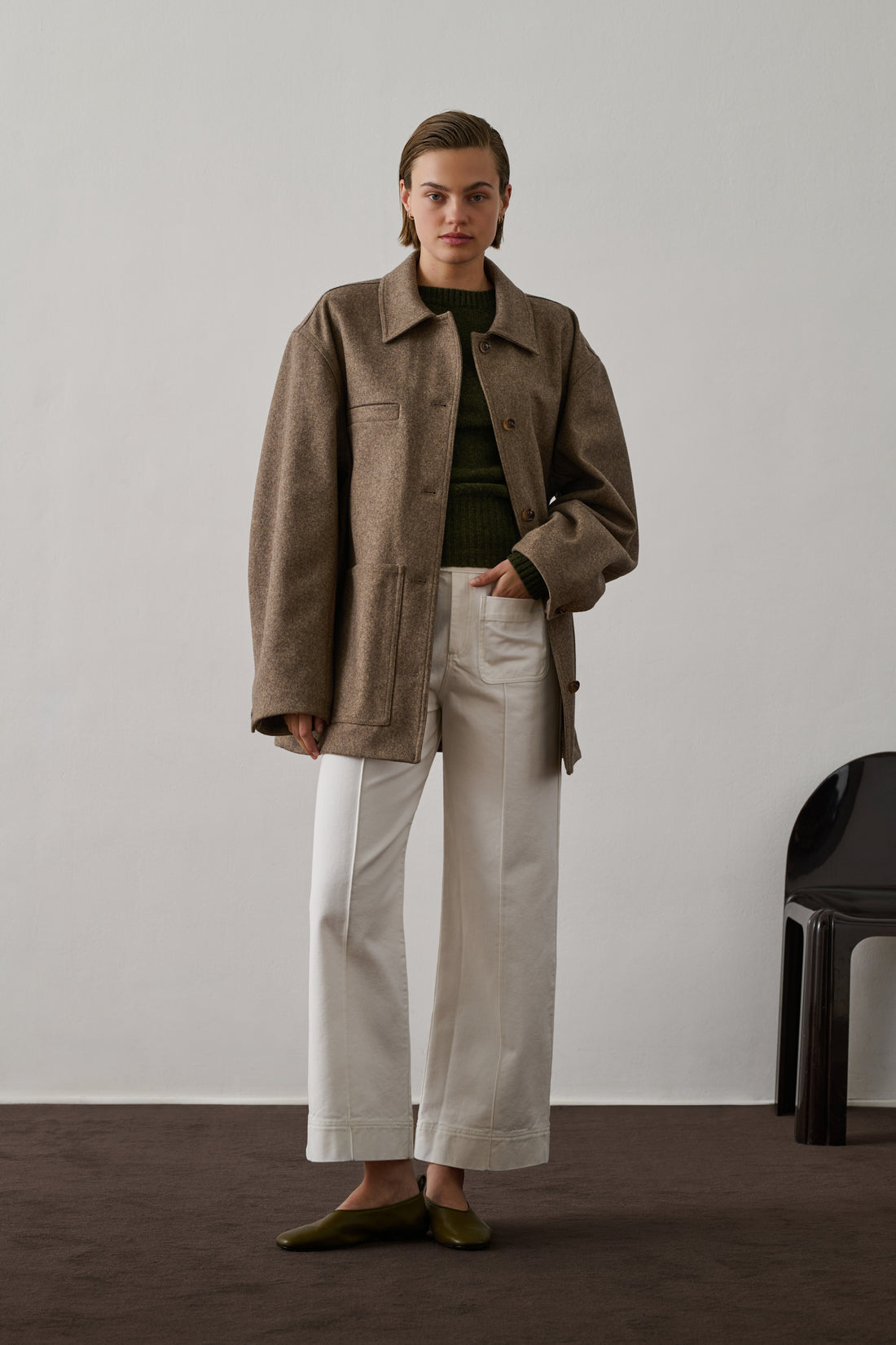 Jean Harry - Craie - Coton - Femme