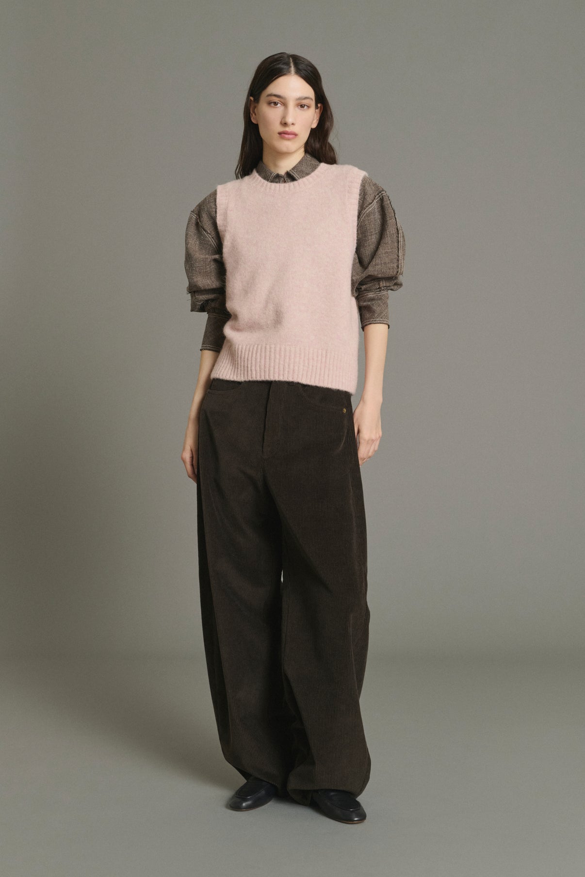 Namaste Pullover - Pale Pink - Wool - Women vue 1