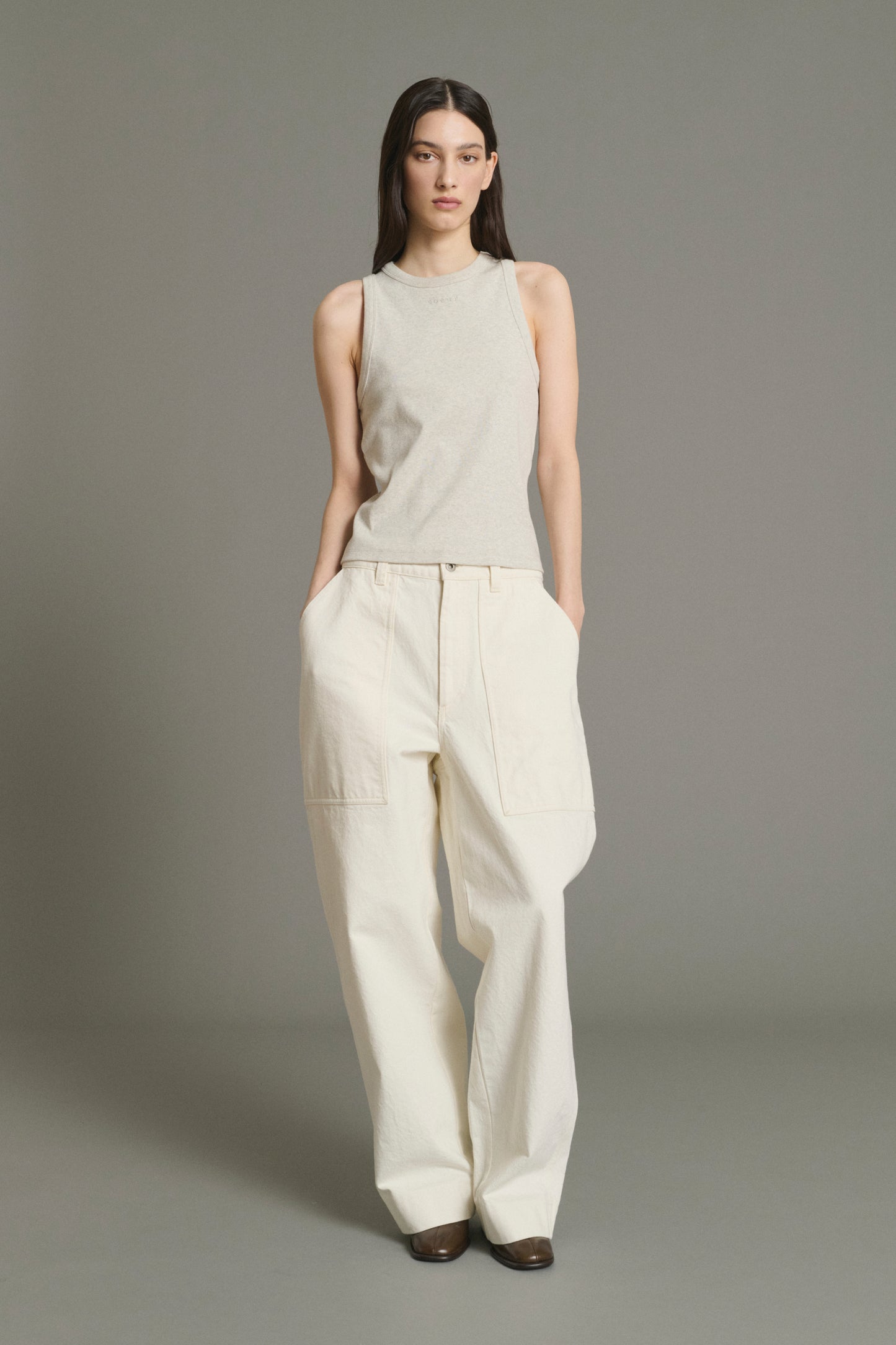 Dolly t-shirt - Grey Marl - Cotton - Women
