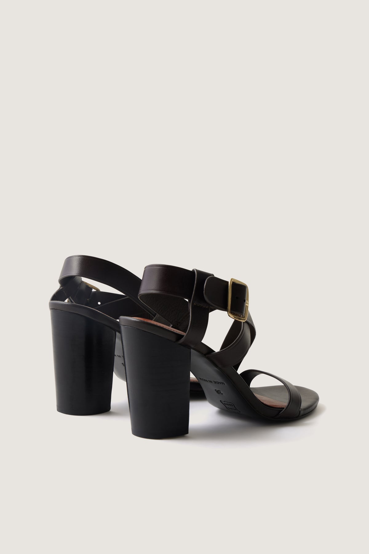 SANDALS PAOLINA DARK BROWN