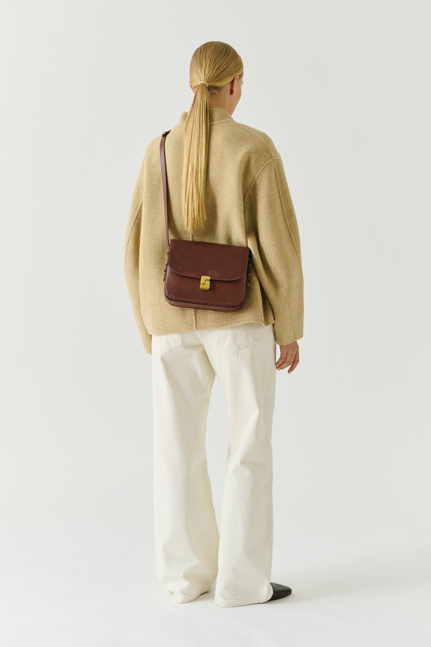 Bellissima Maxi bag - Cognac Leather - Soeur