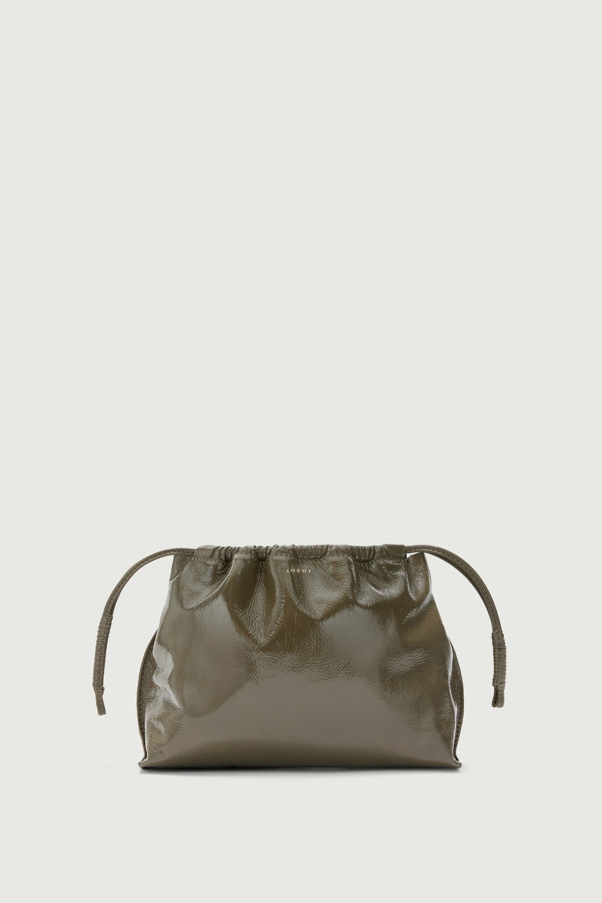 Suzette bag - Khaki - Leather - Women vue 4