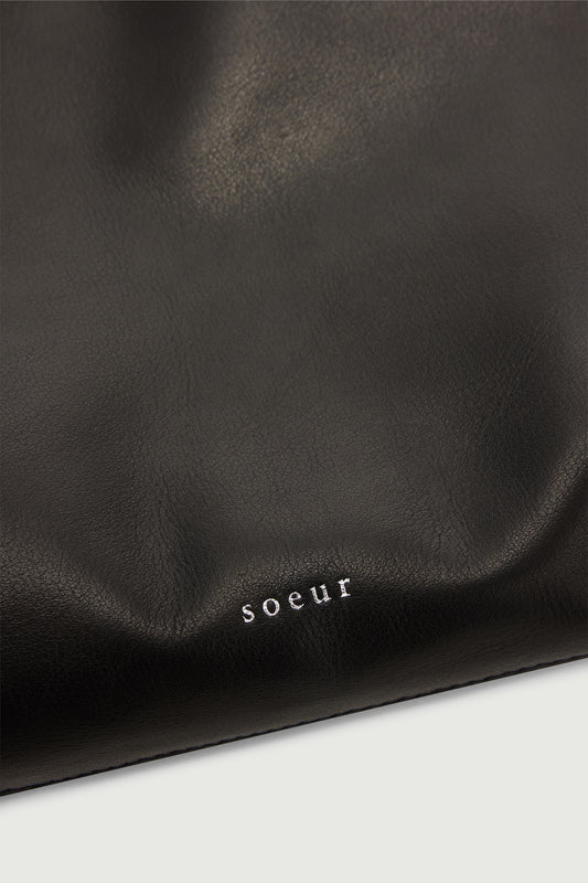 Gia Tote Bag - Black - Leather - Women